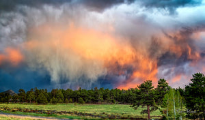 Exploding Estes Sunset