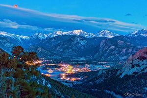 Total eclipse over Estes