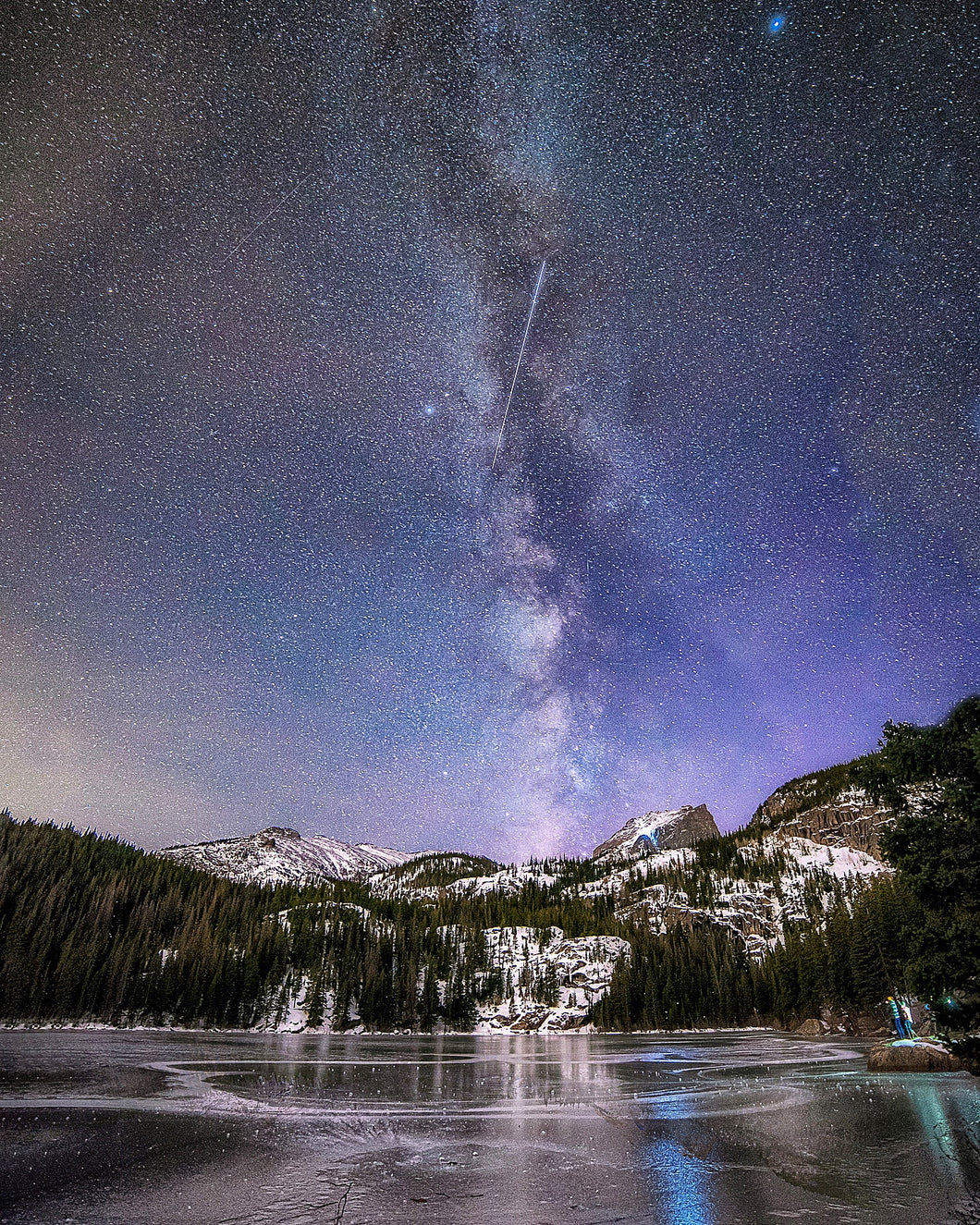 Milky Way at Bear Lake