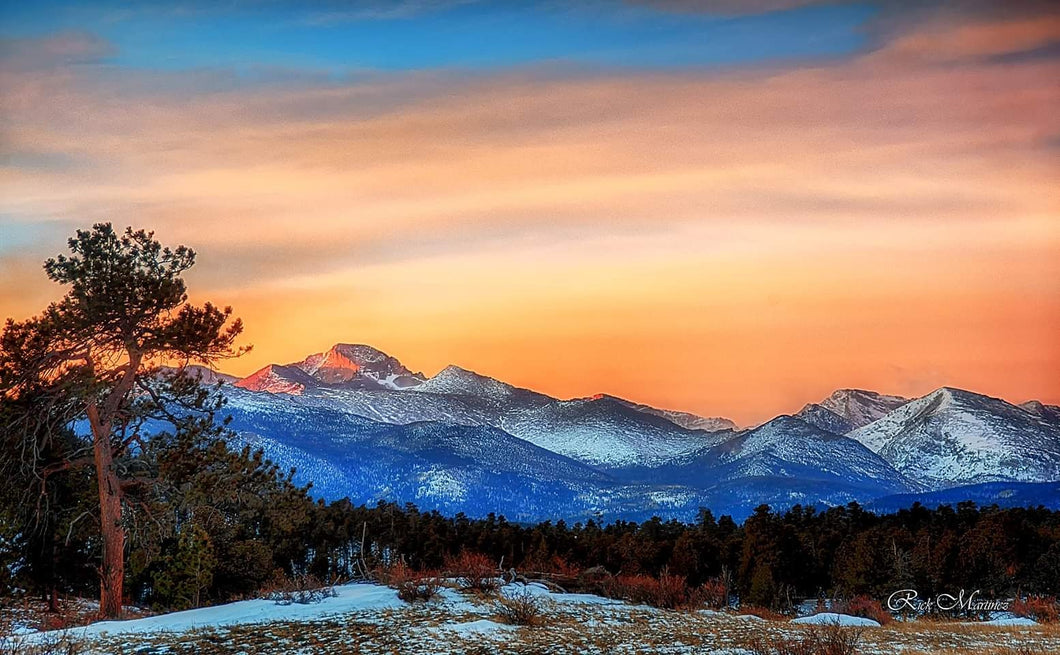 Sunrise in the Rockies